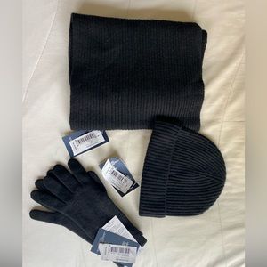 Black cashmere set